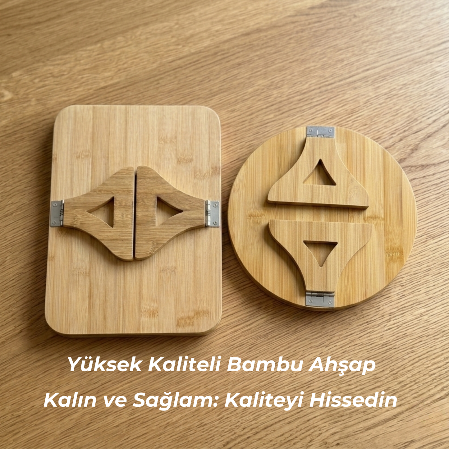 Bambu Koltuk Kolçak Sehpası